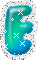 Make your own custom glitters words at Websets by Lynn!
